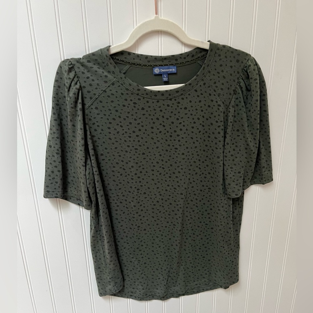 Democracy knit top